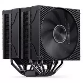 Protsessorijahuti Jonsbo CA90 Dual-Tower 1×130 mm ja 1×120 mm PWM ARGB ventilaatoriga, must