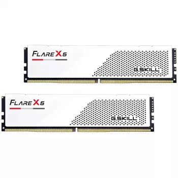 G.Skill Flare X5 F5-6000J2836G32GX2-FX5W, 64 GB, 2 x 32 GB, DDR5, 6000 MHz, 288-... - G.Skill Flare X5 F5-6000J2836G32GX2-FX5W. Komponente für: PC