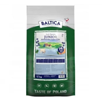 BALTICA SMAKI REGIONÓW Junior Jagnięcina z cielęciną S / M / L / XL 12kg