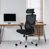 Kontori pöördtool mark adler Manager 3.3 Must — ergonoomiline disain, pöördalus