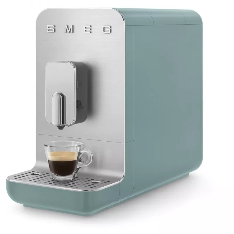 Smeg Collection Espresso kohvimasin BCC13EGMEU smaragdroheline