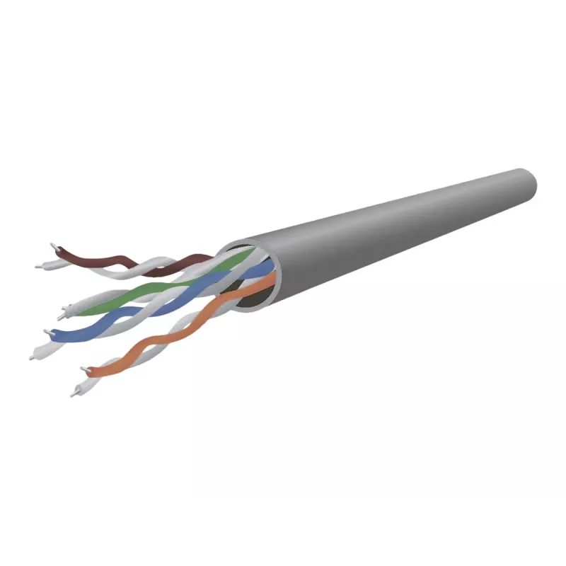 Gembird - Patch-kaabel - RJ-45 (M) kuni RJ-45 (M) - 2 m - UTP - CAT 5e - Valatud - Hall