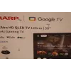 Sharp QLED 50HR7265E 50-tolline 4K Ultra HD nutiteler Google TV-ga, 144 Hz, Dolby Vision, Dolby Atmos, keskalus, must
