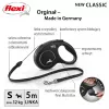 Flexi New CLASSIC 5 m must koera automaatjalutusrihm