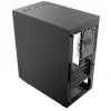 Logic Atos ARGB Mini USB 3.0 Micro Tower korpus, must (AM-ATOS-10-0000000-0002)