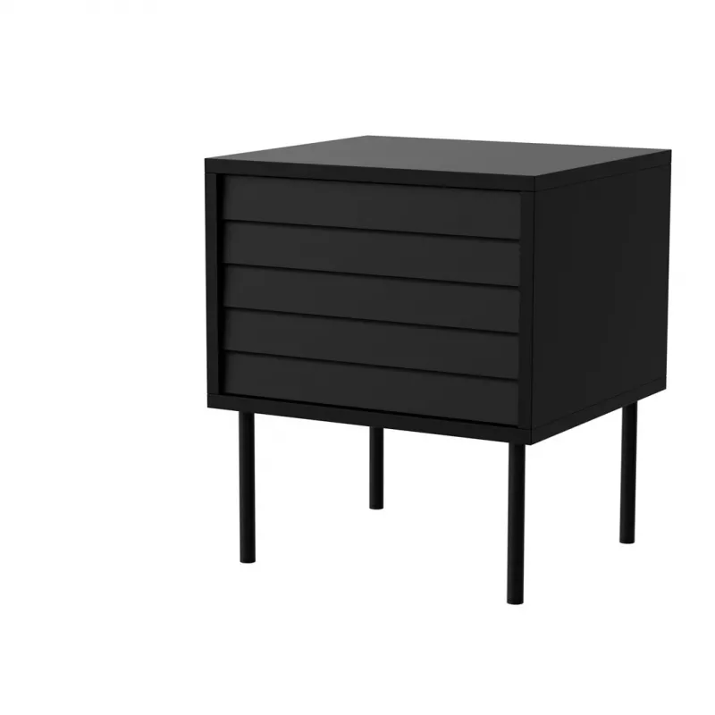 Cama Öökapp, 2 tk CORTINA 45x40x51 must