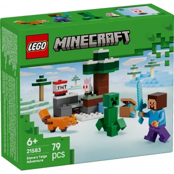 LEGO MINECRAFT 21583 Steve'i Taiga seiklus