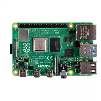 Üheplaadiarvuti Raspberry Pi 4 Model B täiskomplekt 4 GB muutmäluga
