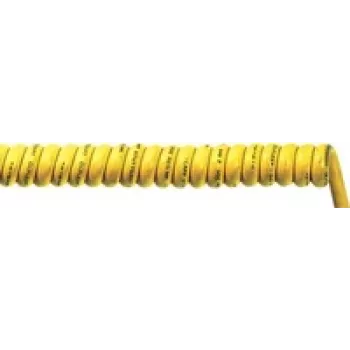 LappKabel Coiled kaabel OLFLEX® SPIRAL 540 P 1000 mm / 3500 mm 2 x 1 mm² kollane 73220125 1 tk (73220125)