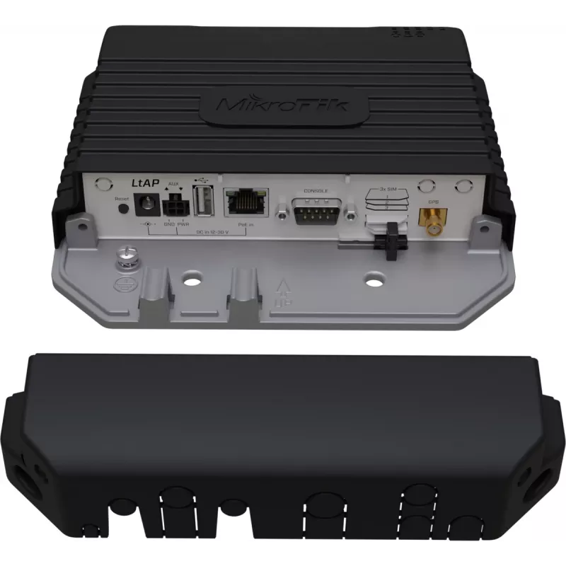 Ruuter MikroTik LtAP LTE7 Kit LtAP-2HnD&R11e-LTE7 — 802.11n, Gigabit Ethernet, 1x LAN, MU-MIMO