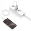 USB-kaabel 4smarts 541452 1,5 m USB-C valge 0,48 Gbit/s