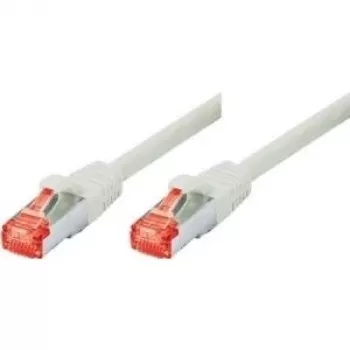 Tecline exertis Connect - Patch-Cable - RJ-45 (M) to RJ-45 (M) - 30 m - SSTP-Cable - CAT 6 - Halogen-Free - hall (71530)