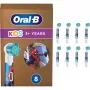 Oral-B Kids Spidermani asendusharjapead, valge, 8 tk