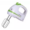 Käsisegisti ESPERANZA EKM011 — 400 W, 5 kiirust, turbo, taignakonksud ja visplid, 220–240 V, valge/heleroheline