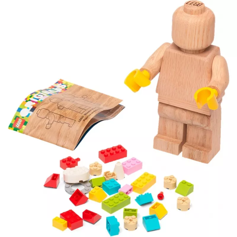 LEGO Puidust Minifiguur, kaunistus Puit