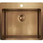 1-bowl stainless steel sink deante ZPO_C10B — ühe osaga köögivalamu, vastupidav terasest konstruktsioon