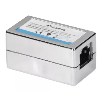 Lanberg AD-RJ45-RJ45-OS6 kaabli soovaheti RJ-45 hõbedane