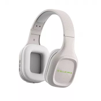 Kõrvaklapid Tellur roheline Bluetooth Over-Ear Headphones Pulse Foldable Cream TLL511441