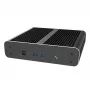 Arvutikorpus Akasa Euler CTX ventilaatorita minikorpus Thin Mini-ITX - Must