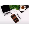 Nutitelefoni ümbris man and wood iPhone XR-ile — eebenmust, kaitsev kõva kest