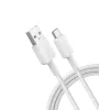 USB A – USB C kaabel Anker A81H5G21 — 0,9 m, valge