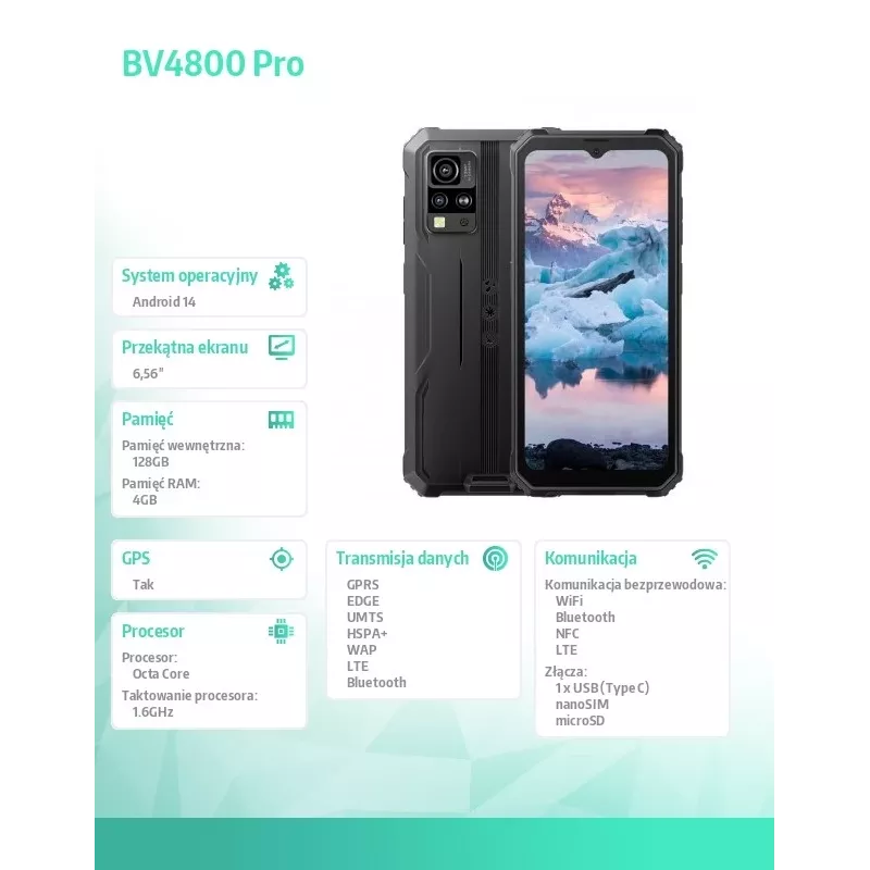 Blackview BV4800Pro 4GB/128GB Must