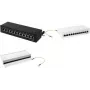 LogiLink - Paigalduspaneel - seinale paigaldatav - RJ-45 X 12 - helehall, RAL 7035
