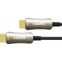 Optiline hübriidne HDMI™ 2.0 ühenduskaabel, 4K2K / UHD 60 Hz, kullatud pistikuga ja vaskkontaktidega, must, 3 m, PYTHON® seeria (GC-M0146)