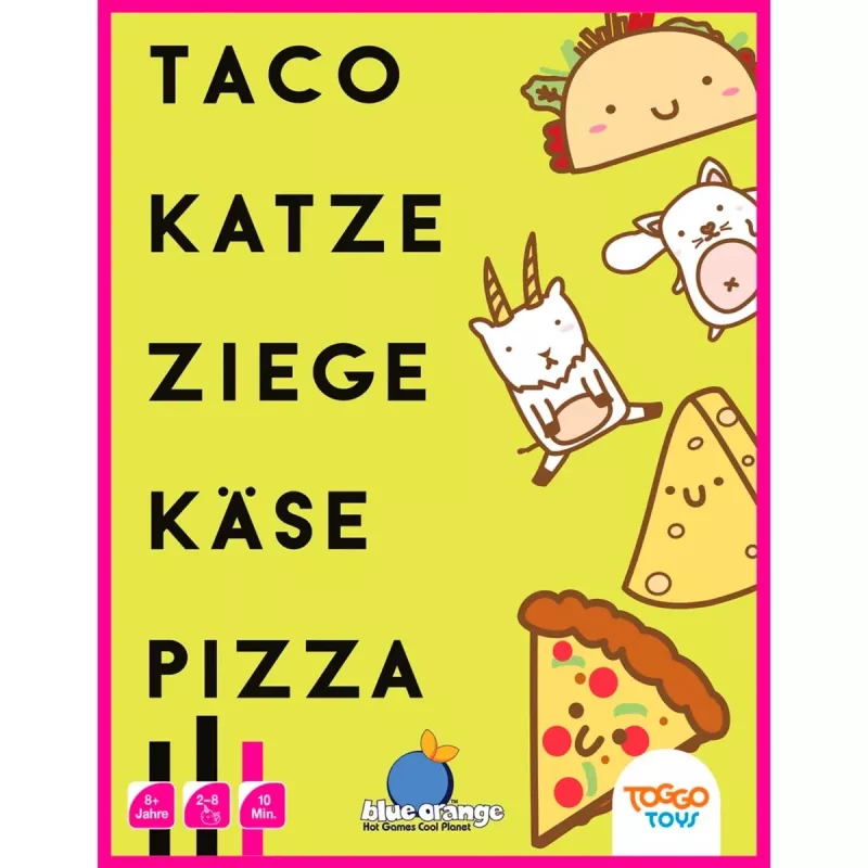Taco Cat Goat Cheese Pizza, kaardimäng