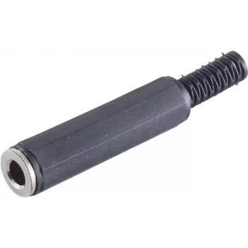 Juhtmepistik ShiverPeaks BS50300 6,3 mm must