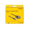 DeLOCK 61400 kaabel soovahetaja USB A RS-232 must