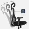 Kontori pöördtool mark adler Manager 3.3 Must — ergonoomiline disain, pöördalus