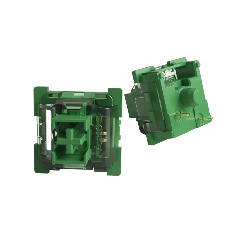 AKKO V3 Pro Matcha Green Switch, mehaaniline, 3-tihvtiline, lineaarne, MX-varrega, 50 g - 45 tk