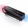 M.2 SSD jahuti Jonsbo M.2-7 Must — passiivne jahutusradiaator M.2 draividele, madalprofiiliga alumiiniumist disain
