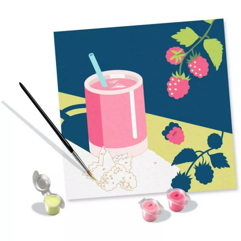 Ravensburger CreArt maalimiskomplekt — Mocktail Raspberry (25562) kunstikomplekt