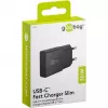Goobay USB-C™ PD GaN kiirlaadija õhuke (30 W) must