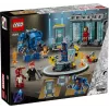 LEGO mängukomplekt Marvel: Raudmehe labori raudrüüsaal 76315 — 384 osa, 5 minifiguuri, vitriiniala