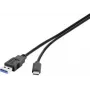Renkforce RF-3241264 USB-kaabel 0,15 m USB 3.2 Gen 1 (3.1 Gen 1) USB A USB C Must (RF-3241264)