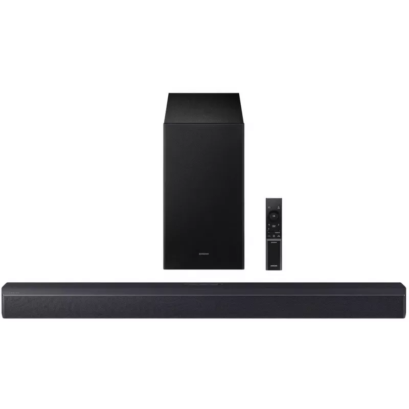 Samsung HW-B450F/EN 2.1‑kanaliga Bluetooth heliriba juhtmevaba bassikõlariga, 300 W RMS, Dolby Audio, ARC