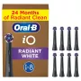 Oral-B IO Series Radiant Valge Must Originaal harjapead hammaste valgendamiseks 8