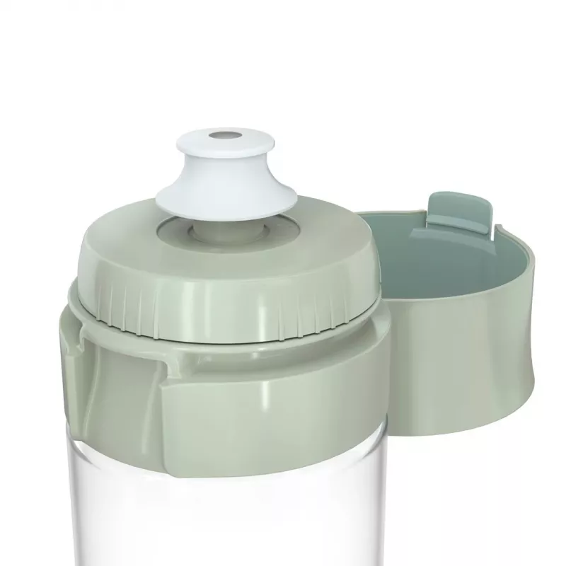 Korduvkasutatav veepudel BRITA Fill&Go Vital 600 ml koos sisseehitatud MicroDisc-filtriga, roheline
