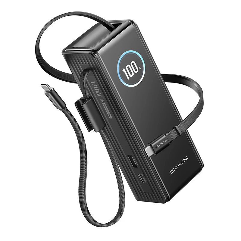 Powerbank ECOFLOW RAPID 25K sisseehitatud kaabliga
