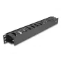 Kaablihalduspaneel DeLOCK 19 tolli 67021 must plastik 1U