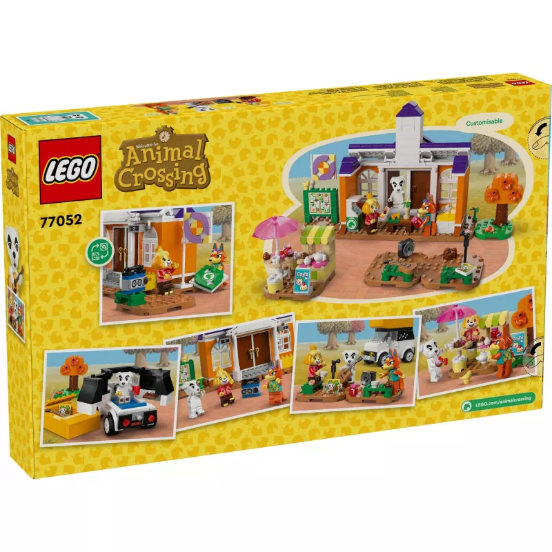 LEGO Animal Crossing 77052 K.K.'s kontsert väljakul