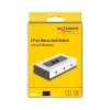Audio Switch DeLOCK 88061 Must Hall 3,5 mm Sisend Väljund