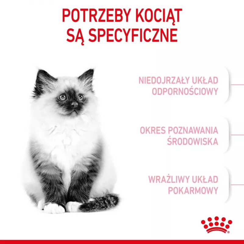 Kuiv kassitoit Royal Canin Kitten 10 kg – kana, 36% valku, 18% rasva, kassipoegadele ja tiinetele/imetavatele emastele
