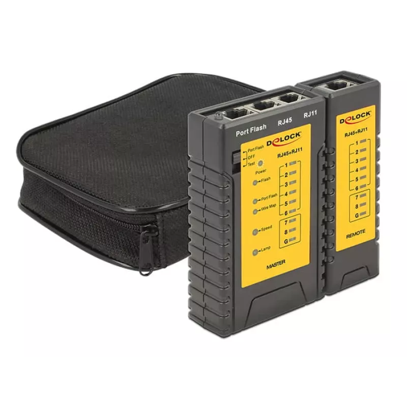 Delock kaabel Tester + Portfinder - Võrgutestri komplekt (86407)