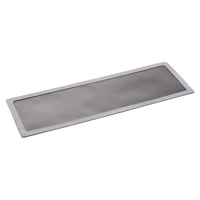 Tolmufilter DEMCiflex 0306 arvutile, must/hall, 120 mm x 370,1 mm