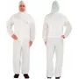 Ühekordne kaitseülikond 3M 4515 XL — valge, SMS polüpropüleen, täiskasvanutele