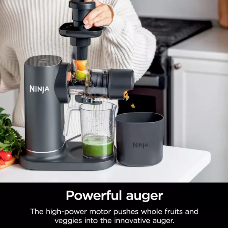 NINJA aeglasepressmahlapress | Neverclog JC151EU | Tüüp aeglasepressmahlapress | Hall | 150 W | Kiiruste arv 1